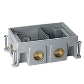 Legrand - Wiremold 880CS2-1 OmniBox Series Two-Gang Cast Iron Floor Box